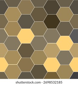 seamless hexagonal pattern background. vector eps 10