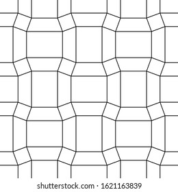 Seamless hexagonal pattern - delicate grid ornamental design. Geometric oriental background eastern . Decorative texture.