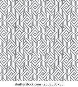Seamless Hexagonal Patterns – Editable Vector Design Kit