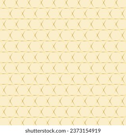 Seamless hexagons pattern, vector illustration. Retro geometric hexagon seamless pattern. 