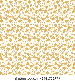 Seamless holiday new year and Christmas pattern wallpaper with stars minimalism print 