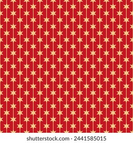 Seamless holiday new year and Christmass pattern wallpaper with stars minimalism print 