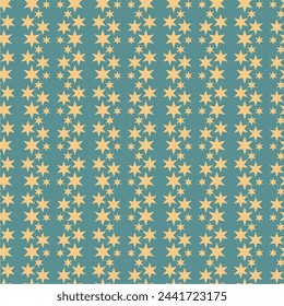 Seamless holiday new year and Christmass pattern wallpaper with stars minimalism print 