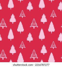 seamless holiday patterns. sketch doodle Illustration. modern winter pattern. christmas pattern