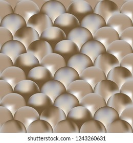 Seamless holographic background. Pattern of fish scales.