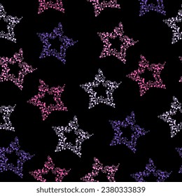 Seamless holographic watercolour print in pink, lilac, purple, blue, yellow, green and orange pastel tones. Print for textiles, wrapping paper, wallpaper, fabric