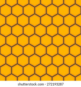Seamless honey comb colorful pattern.