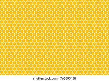 Seamless Honeycomb background texture