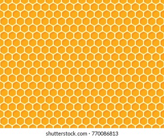 Seamless Honeycomb background texture