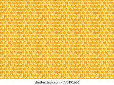 Seamless Honeycomb background texture