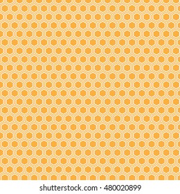 Seamless honeycomb Background, Vector illustrator