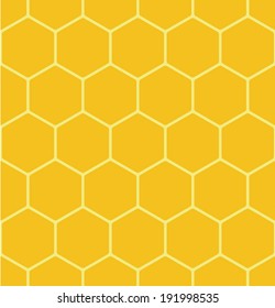 Seamless honeycomb pattern