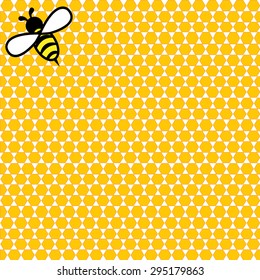 Seamless Honeycomb Pattern.