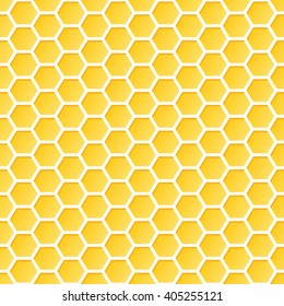 Seamless Honeycomb Pattern Stock Vector (Royalty Free) 405255121 ...