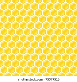 Seamless Honeycomb Pattern