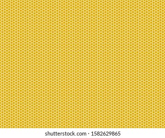 Seamless Honeycomb Pattern. Endless Hexagon Background.