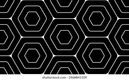 Patrón de panal de abeja sin costuras. Modelo de geometría hexagonal. Estilo plano