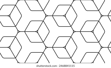 Patrón de panal de abeja sin costuras. Modelo de geometría hexagonal. Estilo plano