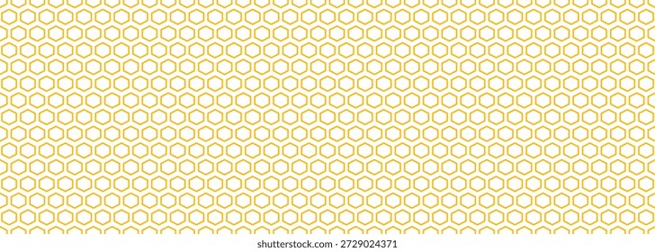 Colmena de miel dorada de textura de patrón de panal sin costura