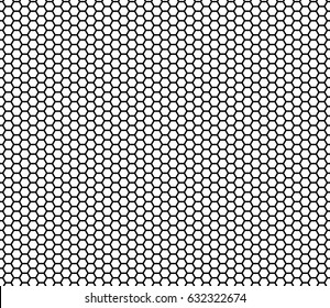 Seamless Honeycomb Pattern Vector Background  HEXAGONAL Seamless Grid 