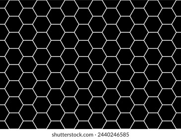 Seamless Honeycomb Shape Motifs Pattern, Beehive or Bee House Form, can use for Decoration, Ornate, Carpet Pattern, Fashion, Fabric, Textile, Tile, Mosaic, Wallpaper, Wrapping Cover, Background, etc.
