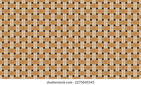 Seamless Hong Kong traditional vintage pattern style floor textured background. Vector