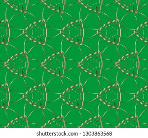Seamless horizontal borders with repeating line texture. Geometric seamless lace patterns collection for banners, greeting cards or birthday invitations. Ethnic arabic, indian, turkish ornament 