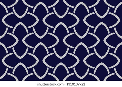 Seamless horizontal borders with repeating line texture. Geometric seamless lace patterns collection for banners, greeting cards or birthday invitations. Ethnic arabic, indian, turkish ornament. 