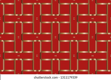 Seamless horizontal borders with repeating line texture. Geometric seamless lace patterns collection for banners, greeting cards or birthday invitations. Ethnic arabic, indian, turkish ornament 