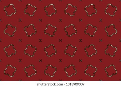 Seamless horizontal borders with repeating line texture. Geometric seamless lace patterns collection for banners, greeting cards or birthday invitations. Ethnic arabic, indian, turkish ornament. 