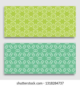 Seamless horizontal borders with repeating line texture. Geometric seamless lace patterns collection for banners, greeting cards or birthday invitations. Ethnic arabic, indian, turkish ornament