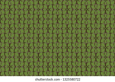 Seamless horizontal borders with repeating line texture. Geometric seamless lace patterns collection for banners, greeting cards or birthday invitations. Ethnic arabic, indian, turkish ornament 
