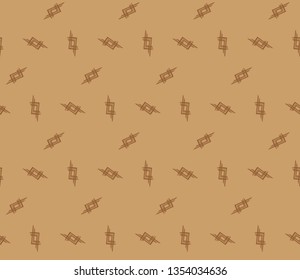 Seamless horizontal borders with repeating line texture. Geometric seamless lace patterns collection for banners, greeting cards or birthday invitations. Ethnic Arabic, Indian, Turkish ornament. 