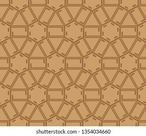 Seamless horizontal borders with repeating line texture. Geometric seamless lace patterns collection for banners, greeting cards or birthday invitations. Ethnic Arabic, Indian, Turkish ornament. 