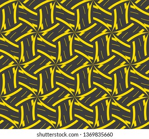 Seamless horizontal borders with repeating line texture. Geometric seamless lace patterns collection for banners, greeting cards or birthday invitations. Ethnic arabic, indian, turkish ornament 