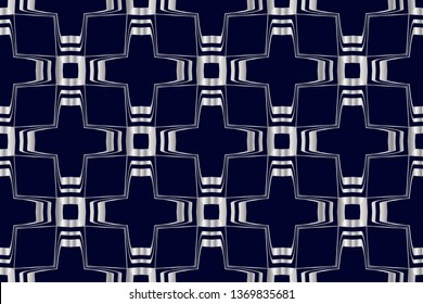 Seamless horizontal borders with repeating line texture. Geometric seamless lace patterns collection for banners, greeting cards or birthday invitations. Ethnic arabic, indian, turkish ornament 