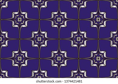 Seamless horizontal borders with repeating line texture. Geometric seamless lace patterns collection for banners, greeting cards or birthday invitations. Ethnic arabic, indian, turkish ornament 