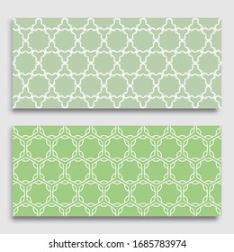 Nahtlose horizontale Ränder mit sich wiederholender Zeilenstruktur. Geometrische Kollektion nahtloser Spitzenmuster für Banner, Grußkarten oder Geburtstagseinladungen. Arabische Ethnische, indische, türkische Ornamente
