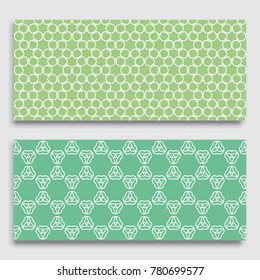 Seamless horizontal borders with repeating line texture. Geometric seamless lace patterns collection for banners, greeting cards or birthday invitations. Ethnic arabic, indian, turkish ornament
