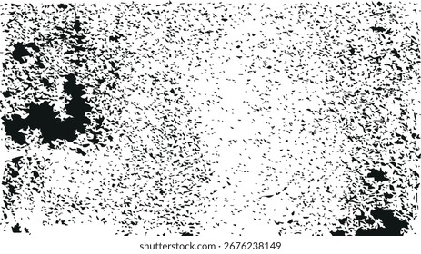 Seamless horizontal crack pattern featuring weathered decay and grunge damage, abstract black and white texture for minimal backgrounds and antique design projects