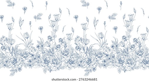  flores Horizontales sin