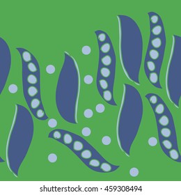 Seamless  horizontal   pattern of  stylized floral motif, doodles,  spot, hole, flowers,stars,spirals, ellipses, branches, copy space . Hand drawn.