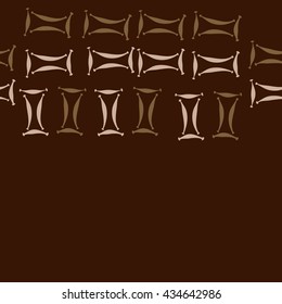 Seamless  horizontal pattern of zodiac signs, doodles,  object,gemini, copy space. Hand drawn.