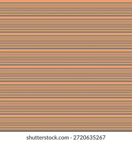 Padrão de listras horizontais sem costura com tons de pêssego laranja quente e marrom terroso ideal para designs têxteis rústicos decoração interior moderna e fundos de papelaria elegantes