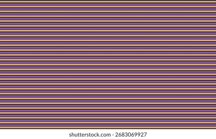 Seamless Horizontal Stripes Pattern in Purple and Tan