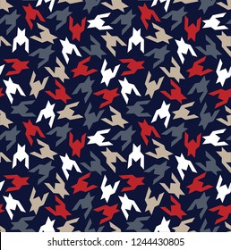 Seamless  Hounds Tooth Pattern