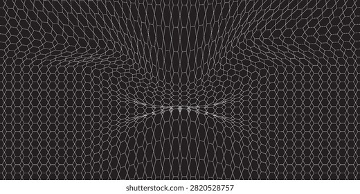 Seamless houndstooth fabric pattern, black and white, classic and elegant design, suitable for backgrounds or clothing patterns, communicating modernity and uniqueness.