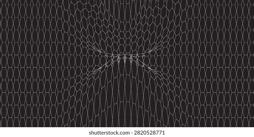 Seamless houndstooth fabric pattern, black and white, classic and elegant design, suitable for backgrounds or clothing patterns, communicating modernity and uniqueness.