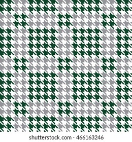 Seamless hounds-tooth pattern background with black and white