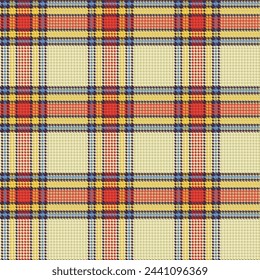 Seamless houndstooth tartan pattern 108